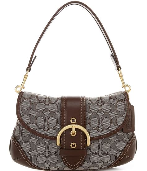 coach soho shoulder bag|soho signature jacquard shoulder bag.